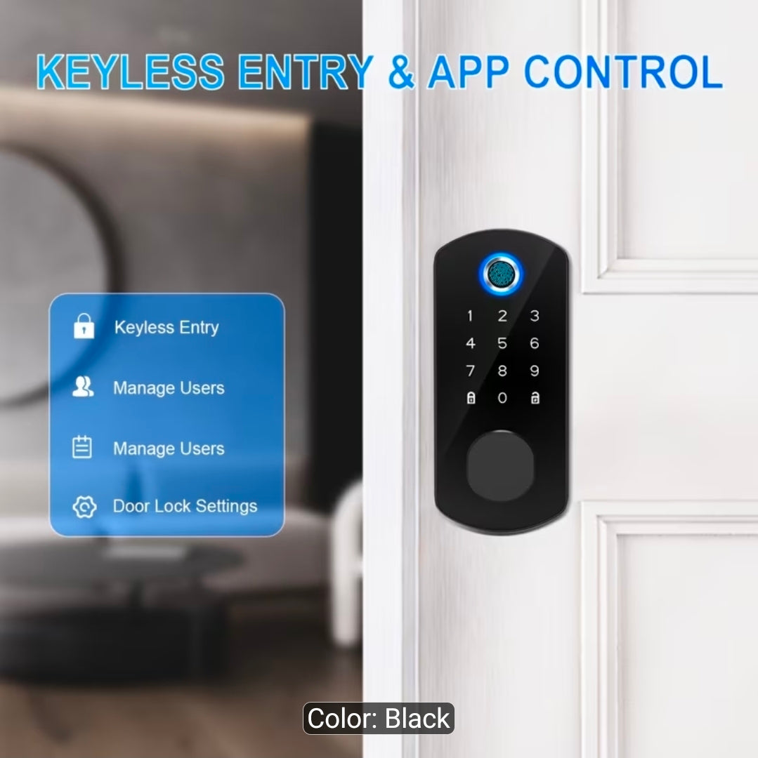 Smart Fingerprint Door Lock – Keyless Security for Your Home